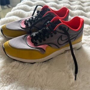NIKE W AIR MAX 1 ULTRA 2.0 SI GREY PINK YELLOW 9.5